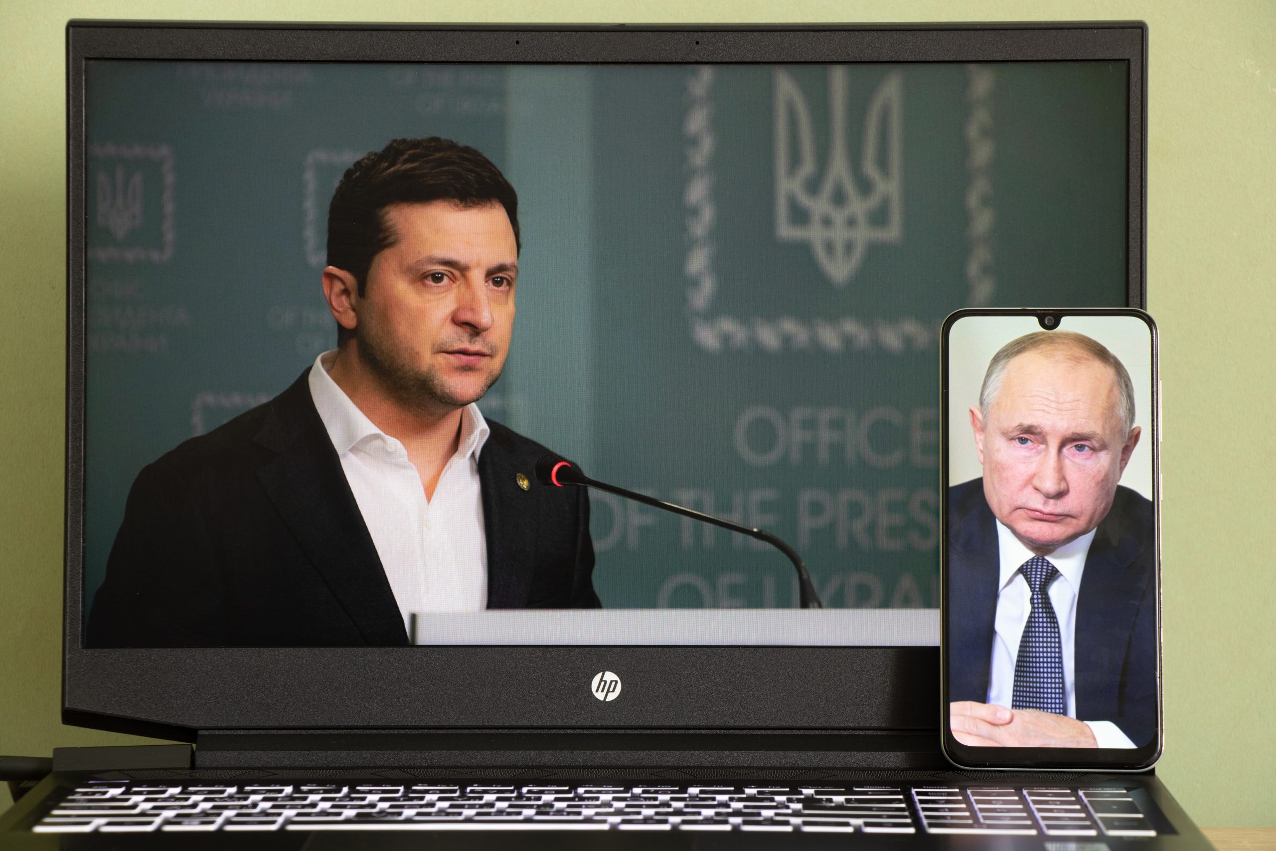 Zelensky, presidente da Ucrânia