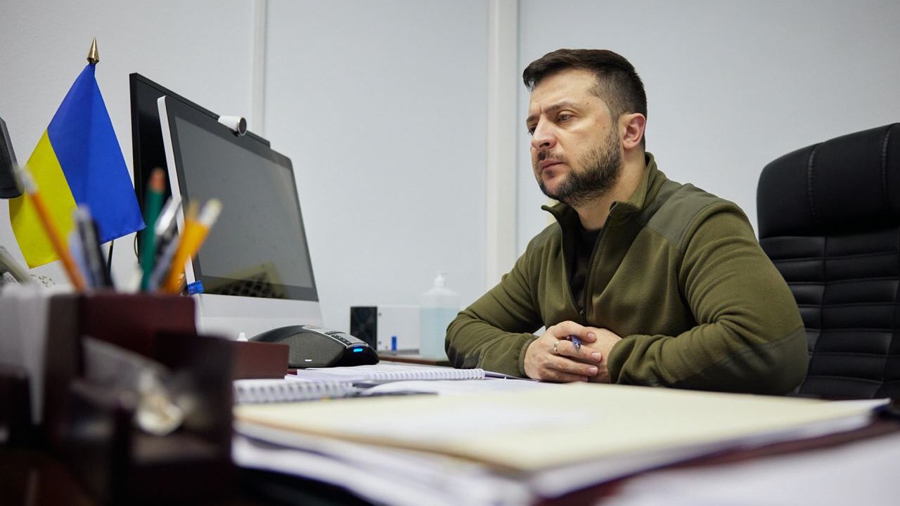 Presidente da Ucrânia, Volodymyr Zelensky
