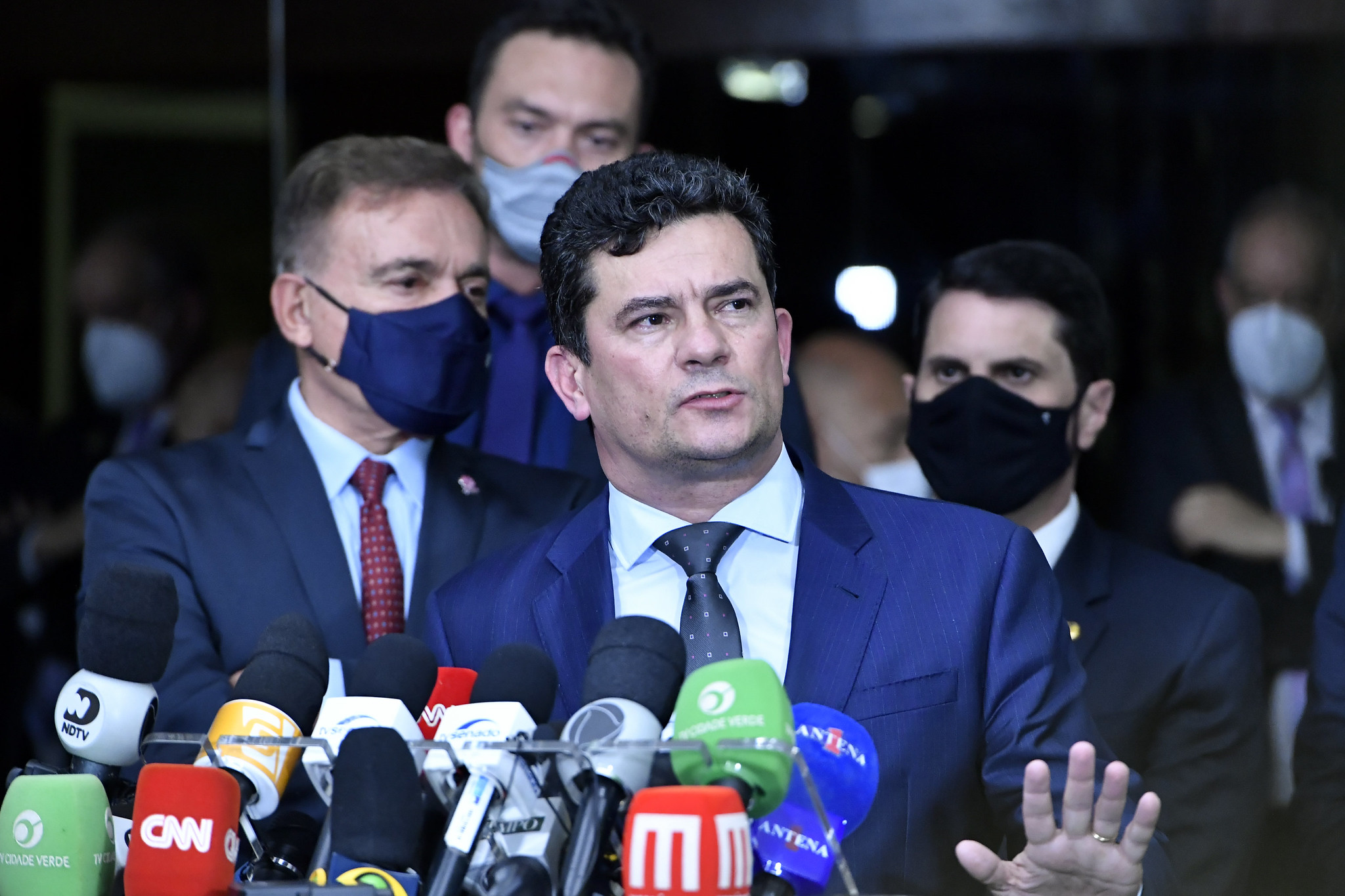 Sérgio Moro concede coletiva