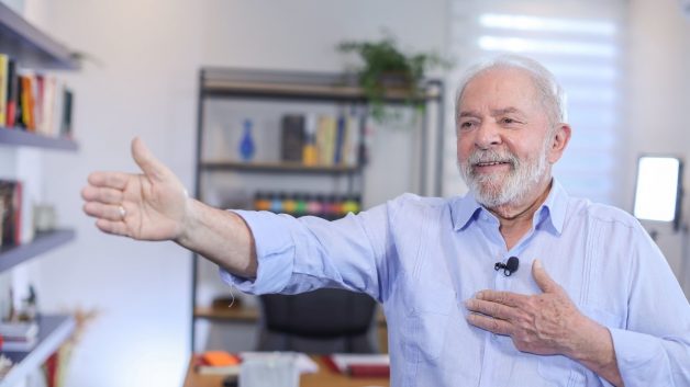 O ex-presidente Lula em entrevista à Rádio Super Notícia, de Minas Gerais