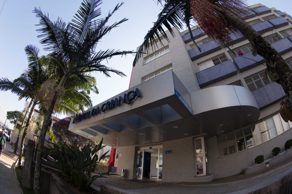 Fachada do Hospital da Criança, prédio do fundo imobiliário homônimo (HCRI11) locado para a Rede D'Or (RDOR3)