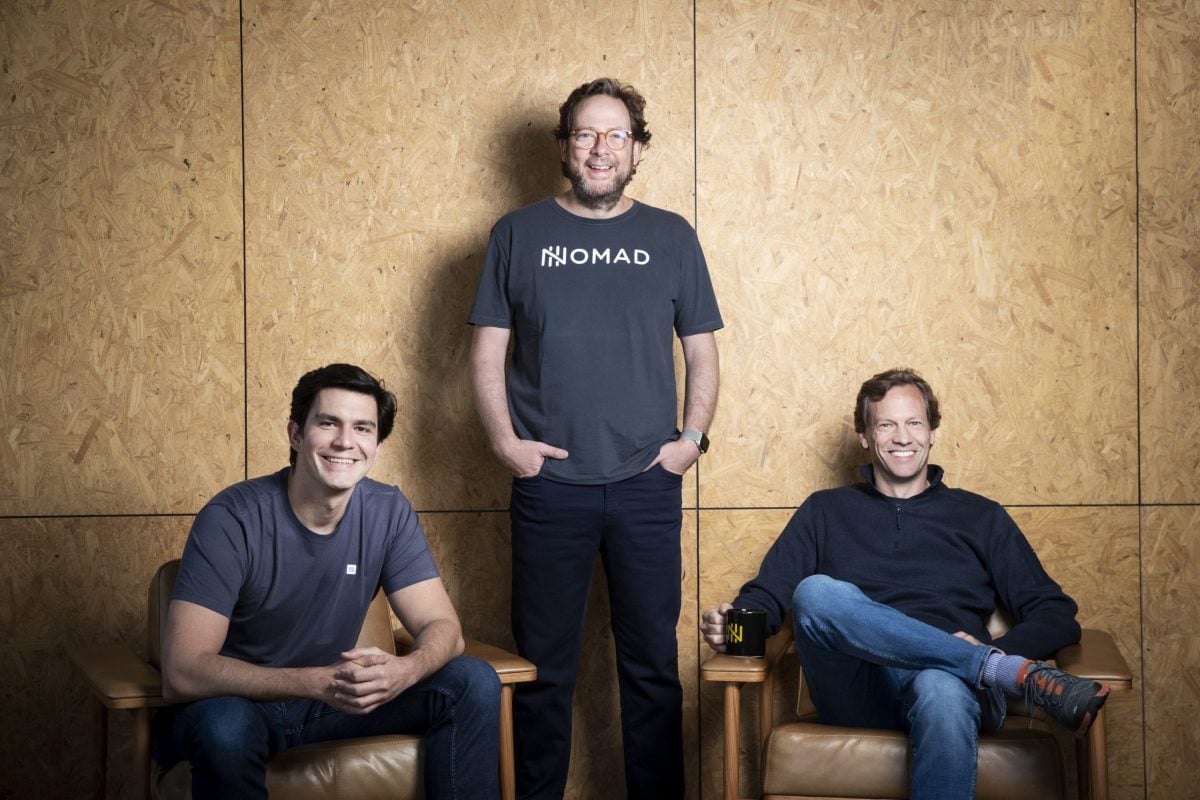 fundadores da fintech Nomad