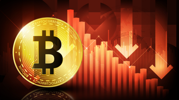 bitcoin (BTC) amplia perdas da semana e criptomoedas são negociads em queda hoje.