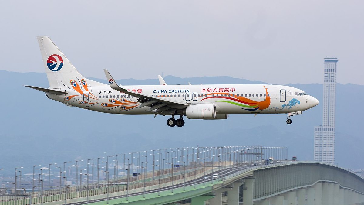Boeing 737-800 da China Eastern Airlines