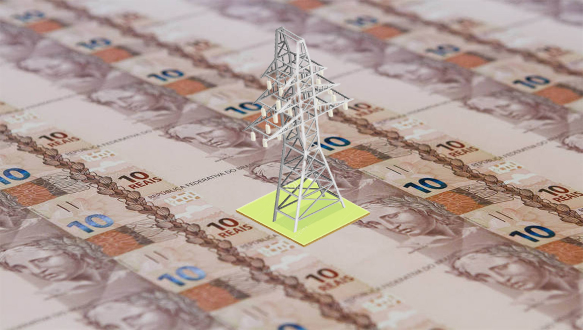 torre transmissão energia elétrica dinheiro