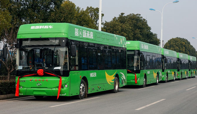 Ônibus elétricos da chinesa Higer