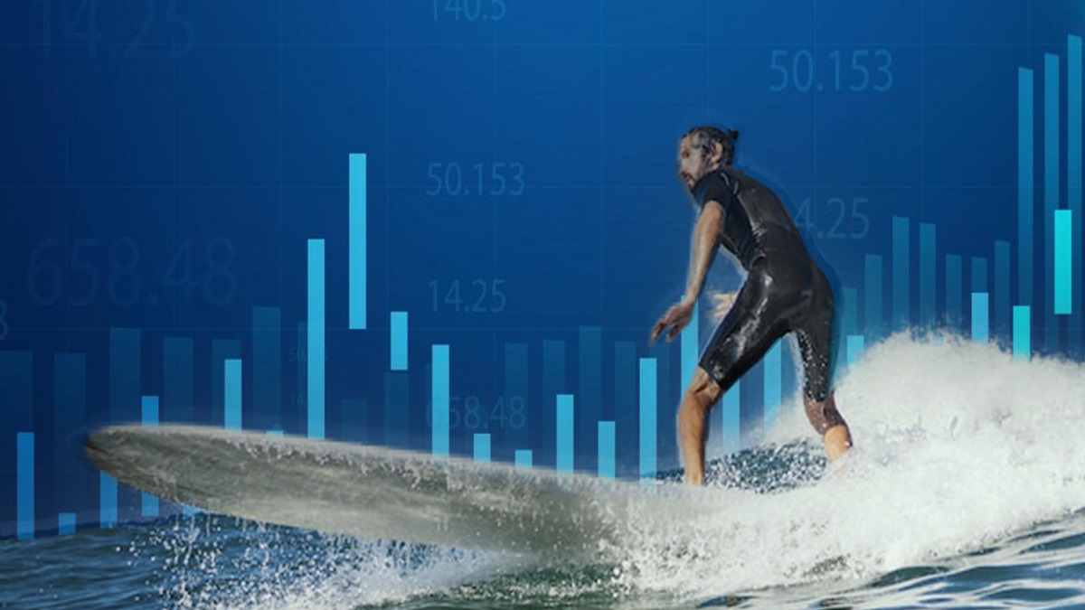 investidor surfando na alta da inflação