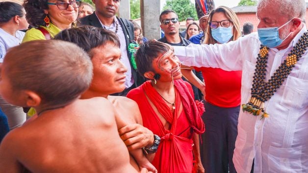 Presidente da República, Luiz Inácio Lula da Silva durante Anúncio de ações emergenciais para a população Yanomami em Boa Vista (RR)