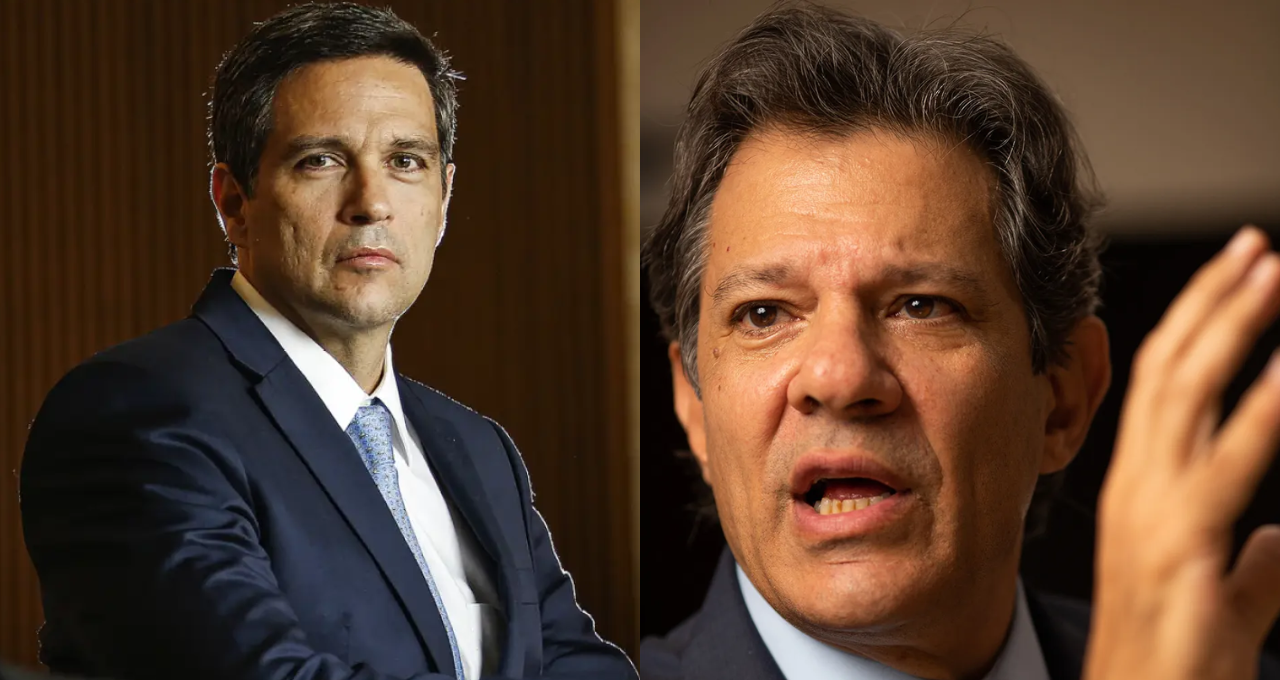 Fernando Haddad e Roberto campos neto