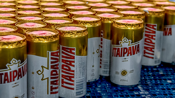 Cerveja Itaipava, do Grupo Petrópolis