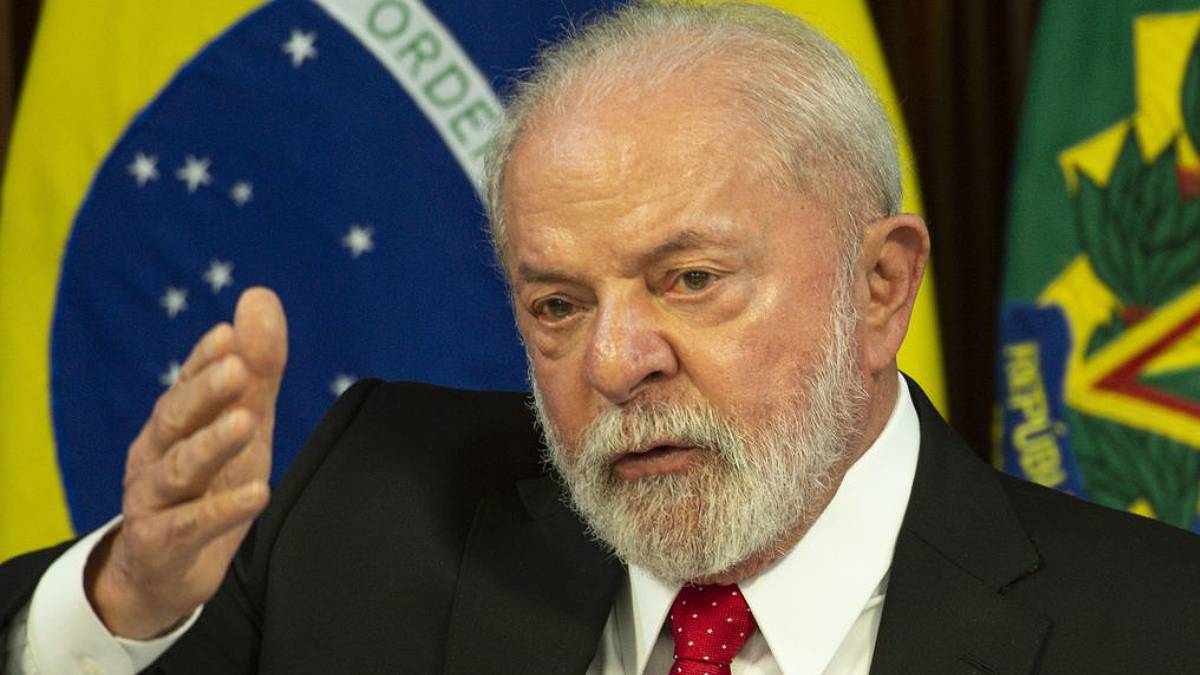O presidente Luiz Inácio Lula da Silva