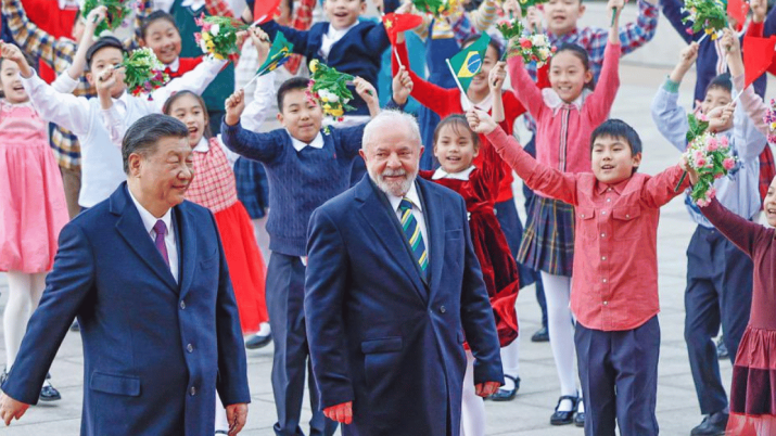 Lula e Xi Jinping