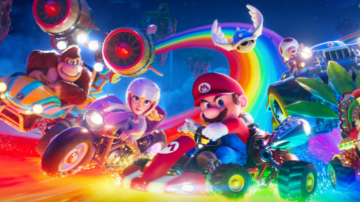 Após um mês em cartaz Mario Bros lidera ranking nacional de bilheteria, Notícias