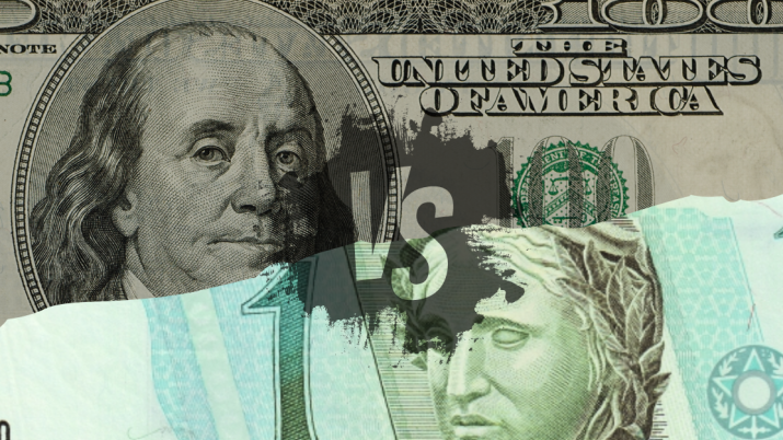 Dólar se aproxima de R$ 5,50 e tendência é de alta