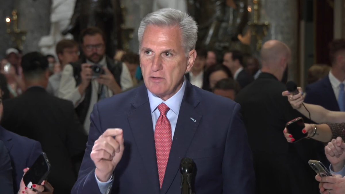 Kevin McCarthy, presidente da Câmara dos Representantes, sobre o teto da dívida