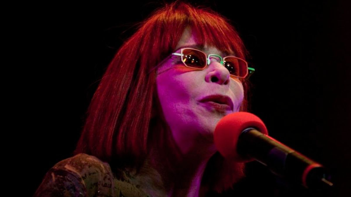 Rita Lee em apresentação no Credicard Hall em 2010