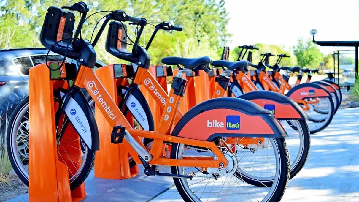 Bicicletas do Itaú