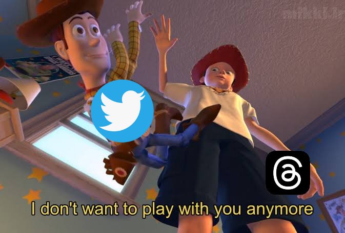 Meme Twitter e Threads
