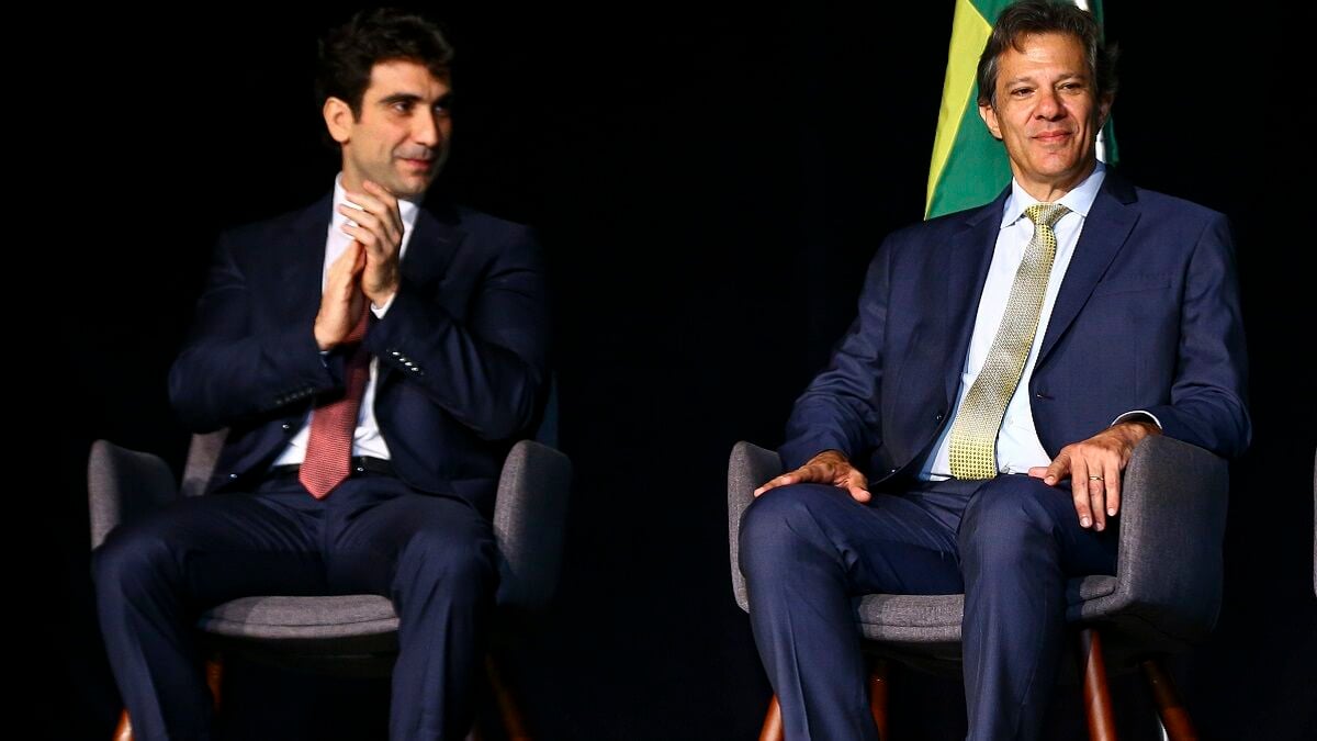 Gabriel Galípolo e Roberto Campos Neto