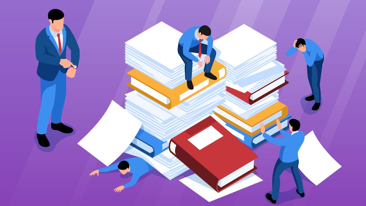 escritório empresa burocracia