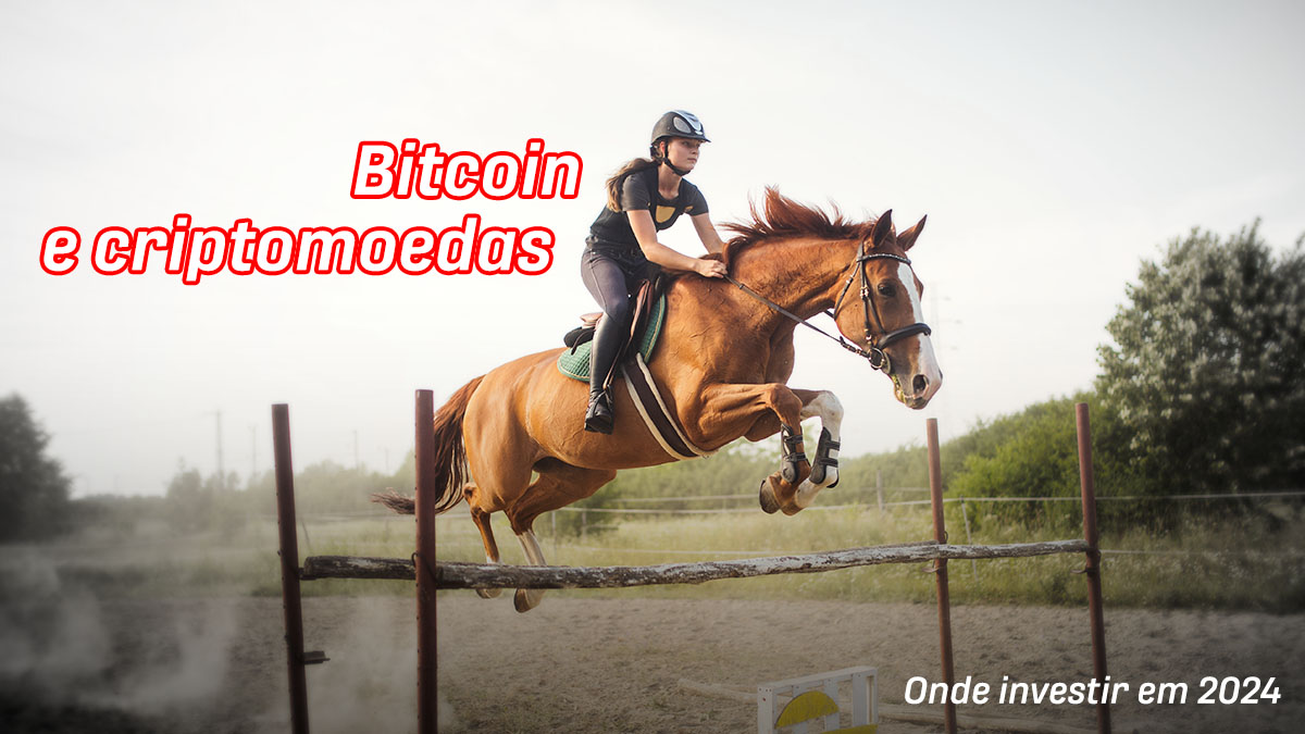 OI24 Onde Investir em 2024 Capa Bitcoin e criptomoedas