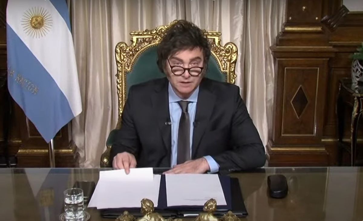 Javier Milei, presidente da Argentina