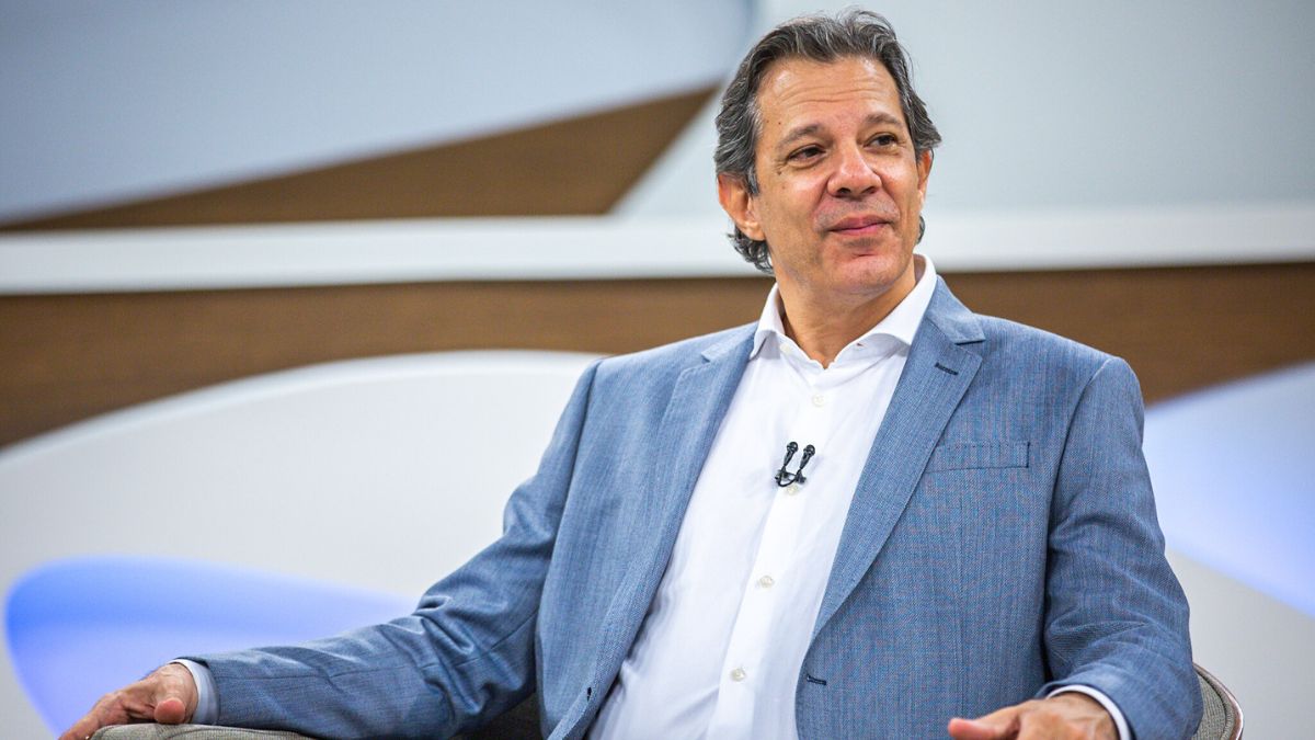O ministro da Fazenda, Fernando Haddad