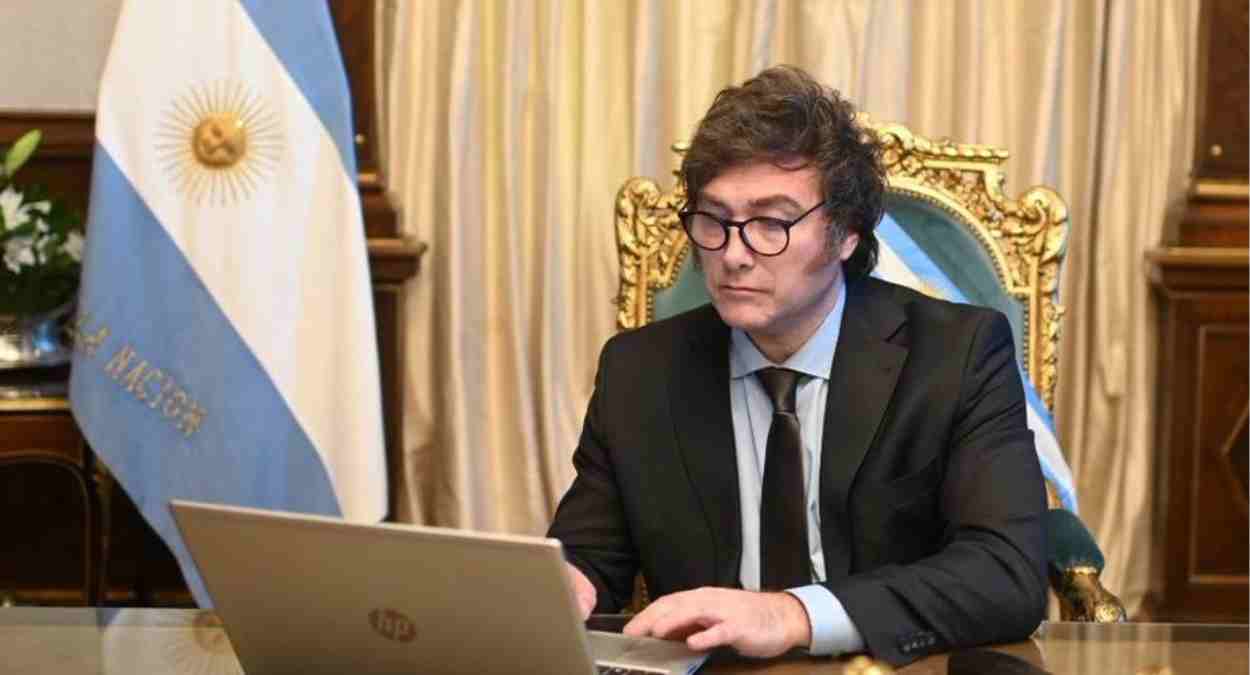 Javier Milei, presidente da Argentina