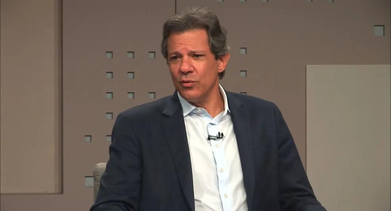 Fernando Haddad, Ministro da Fazenda, em entrevista à GloboNews