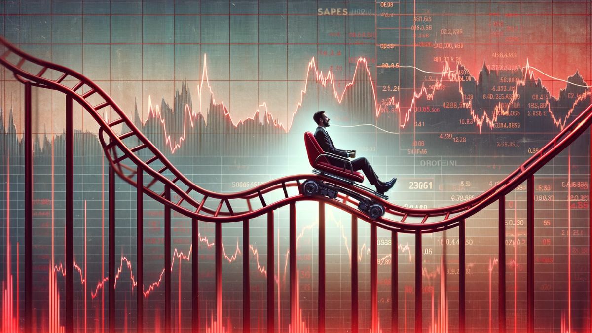 Investidor vivencia volatilidade nos mercados financeiros, com alta e queda da bolsa