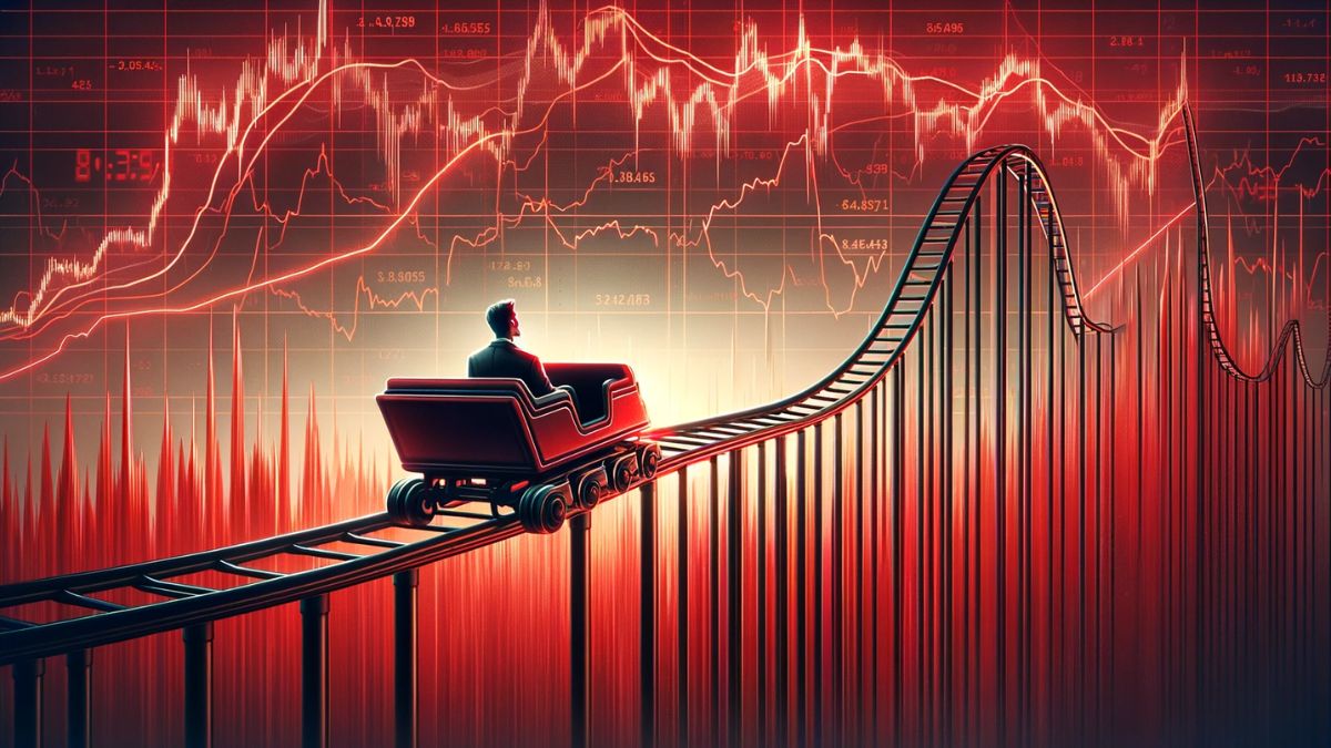 Investidor vivencia volatilidade nos mercados financeiros, com alta e queda da bolsa