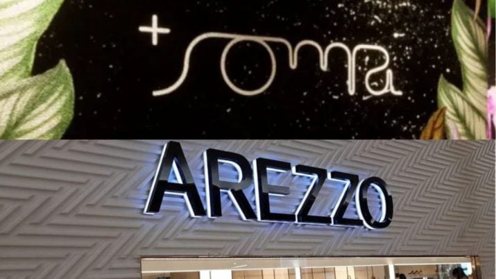 Arezzo (ARZZ3) e Grupo Soma (SOMA3) criará gigante do varejo