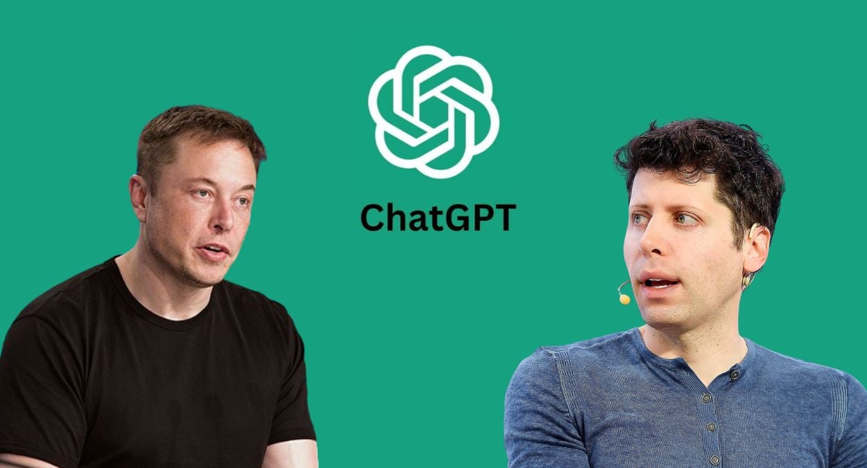 Elon Musk, presidente da Tesla, e Sam Altman, CEO da OpenIA