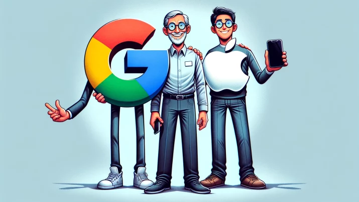Parceria entre Google e Apple para oferecer Inteligência Artificial nos iPhones