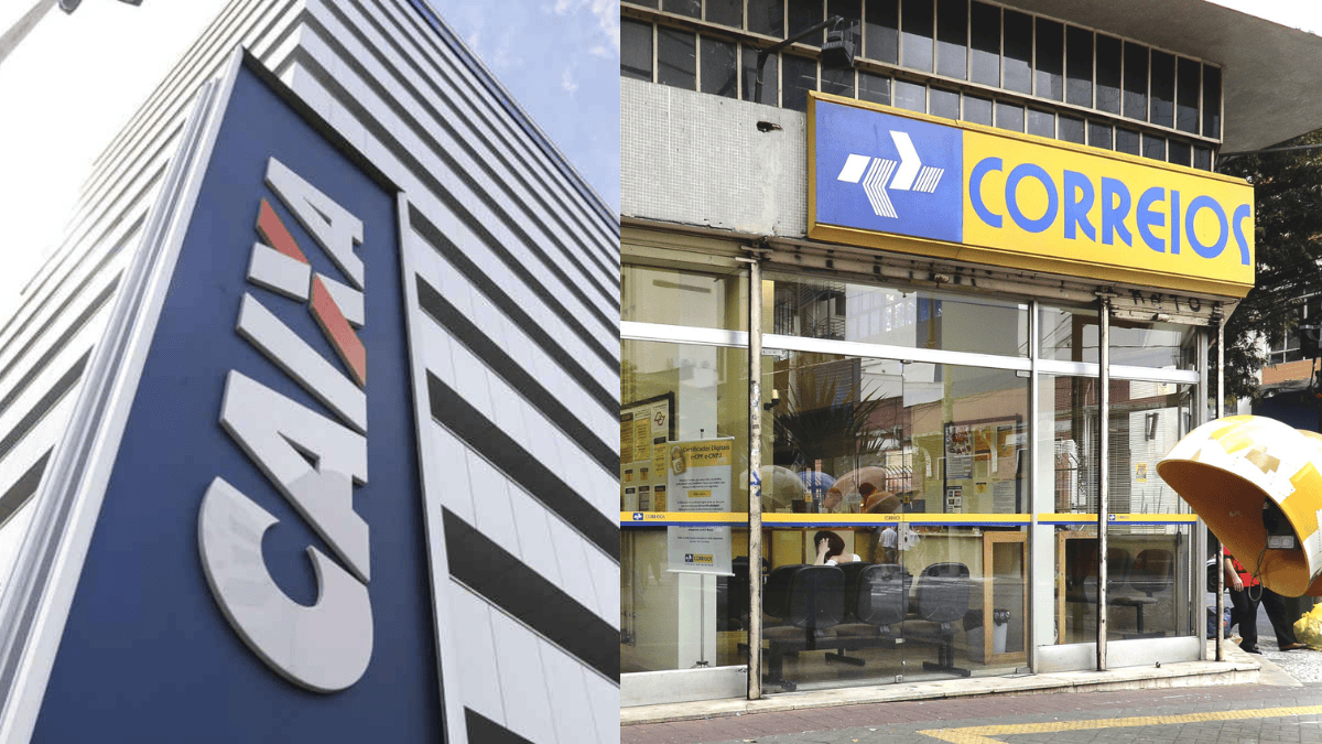 parceria agência Correios e Caixa Econômica Federal