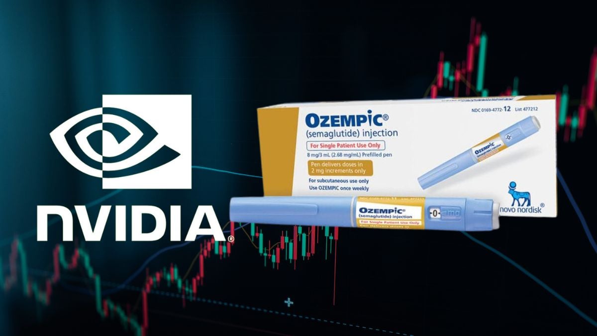Nvidia e Novo Nordisk, dona do Ozempic
