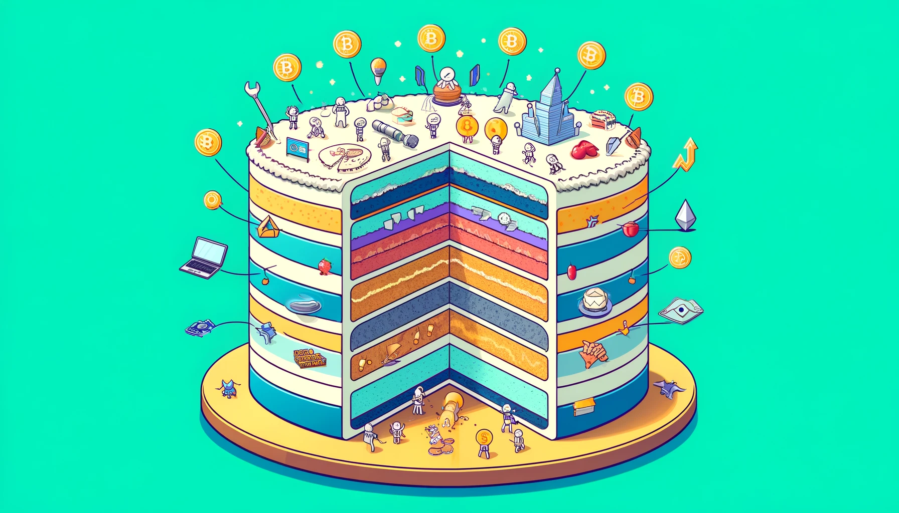 Camada 1, Camada 2 e Camada 3: as várias camadas de uma blockchain