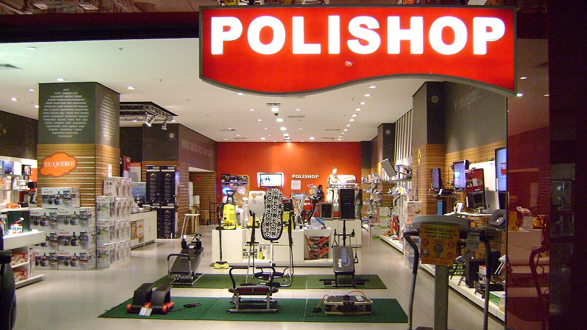 Loja da rede varejista Polishop