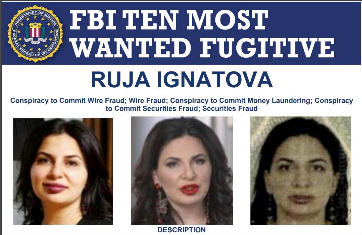 Reprodução de cartaz do FBI