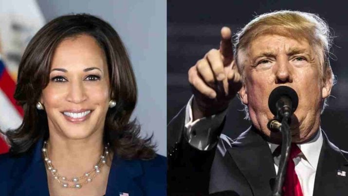 Kamala Harris e Donald Trump