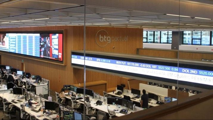 Escritório do BTG Pactual BPAC11