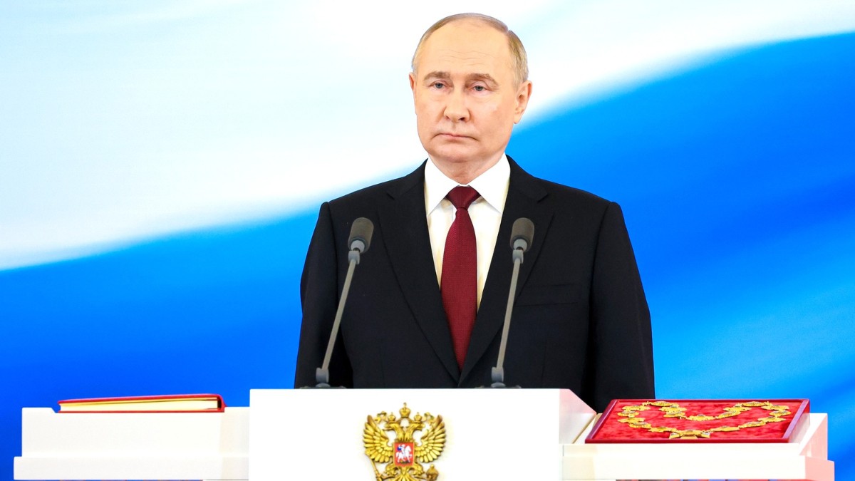 Vladimir Putin, presidente da Rússia.