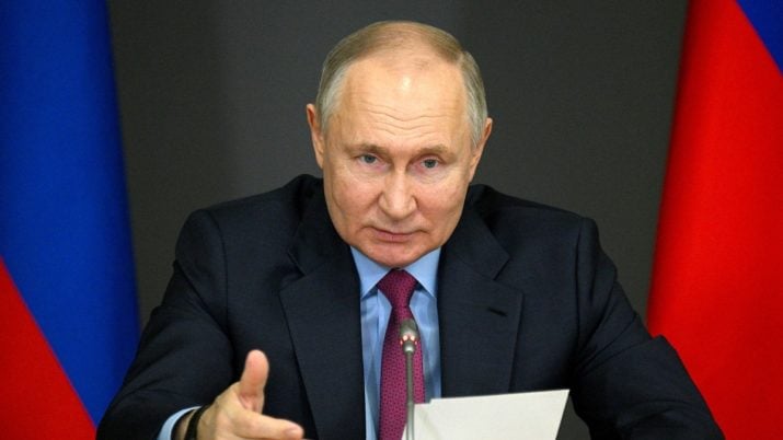 Vladimir Putin, presidente da Rússia.