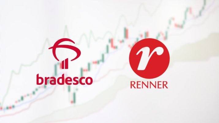 bradesco bbdc4 bbdc3 renner lren3 dividendos jcp