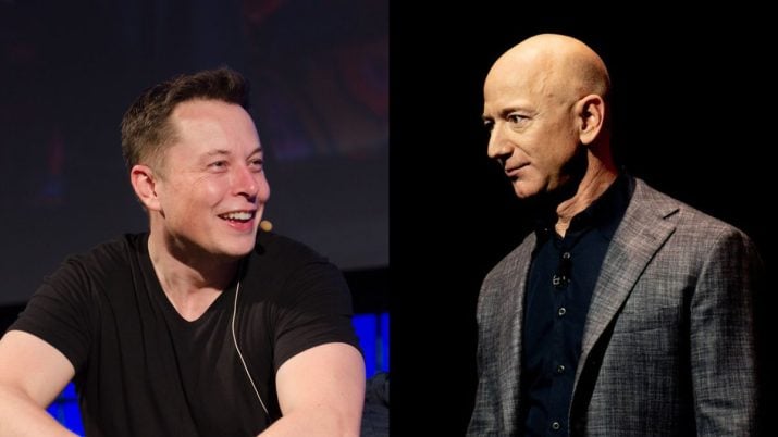 elon musk jeff bezos fortuna bilionários