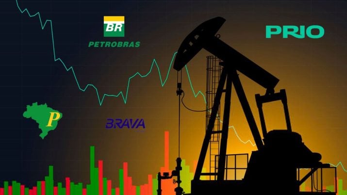 petrobras petr4 recv3 brav3 prio3 petróleo