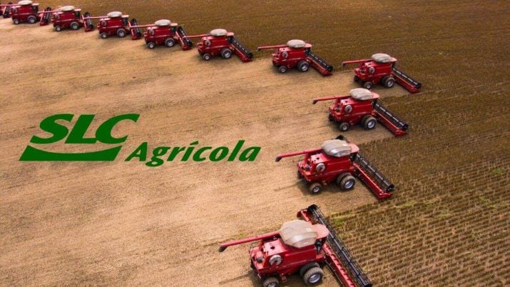 APENAS USO EDITORIAL slc agrícola slce3 agro soja lavoura fazenda