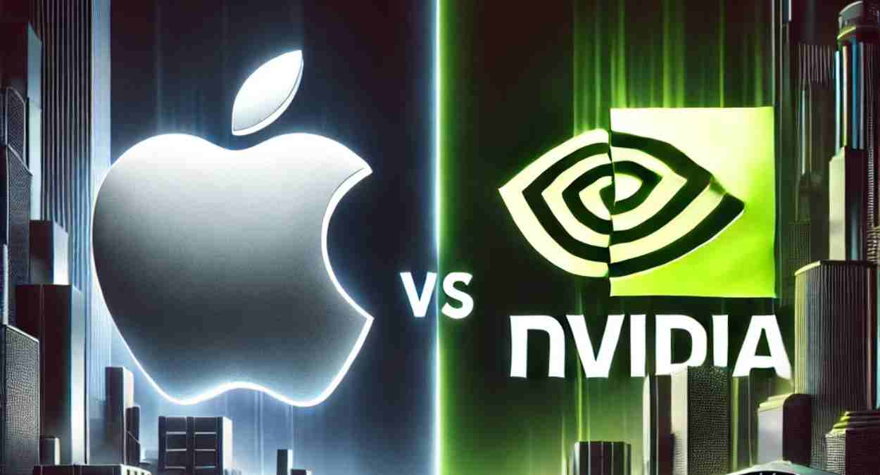 Nvidia (NVDC34) e Apple (AAPL34) na disputa pelo posto de maior empresa do planeta