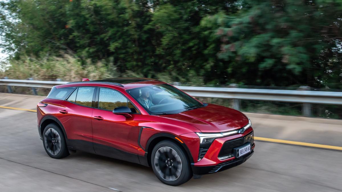 Automóvel elétrico da Chevrolet, modelo Blazer EV