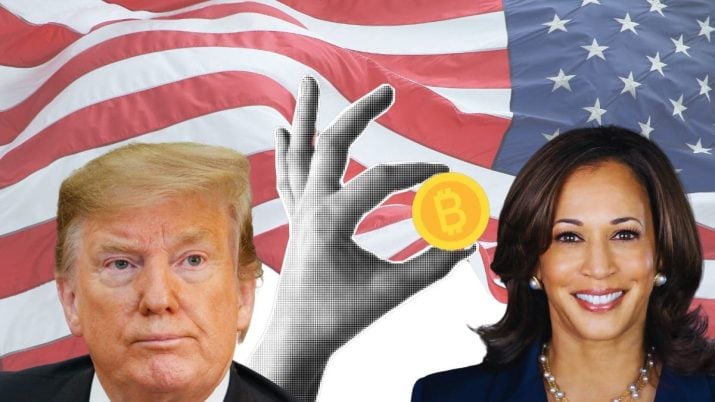 Criptomoedas Bitcoin BTC Kamala Harris Donald Trump Eleições EUA